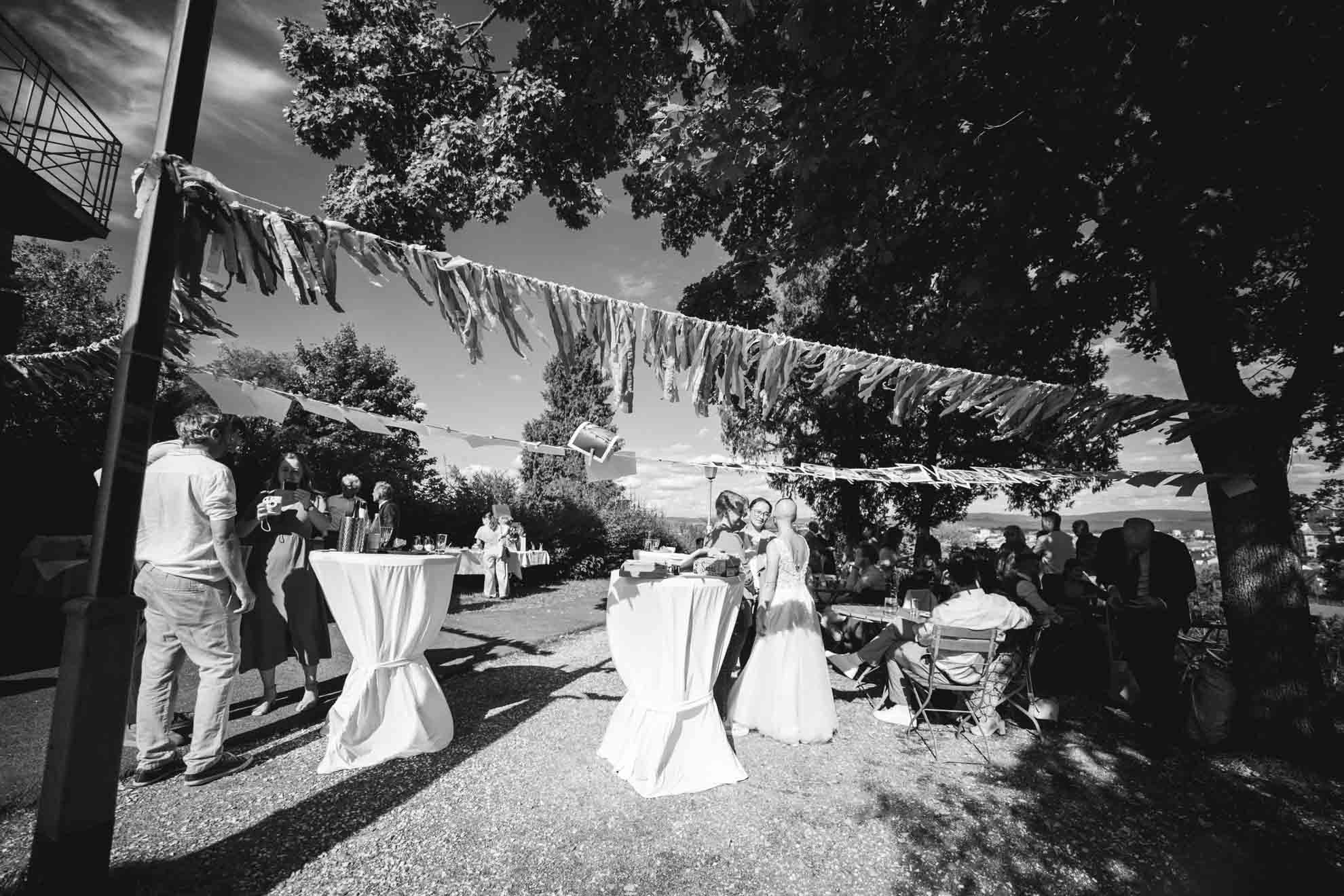 Hochzeit, Bamberg, Feier, Villa Remeis, Essen, Empfang