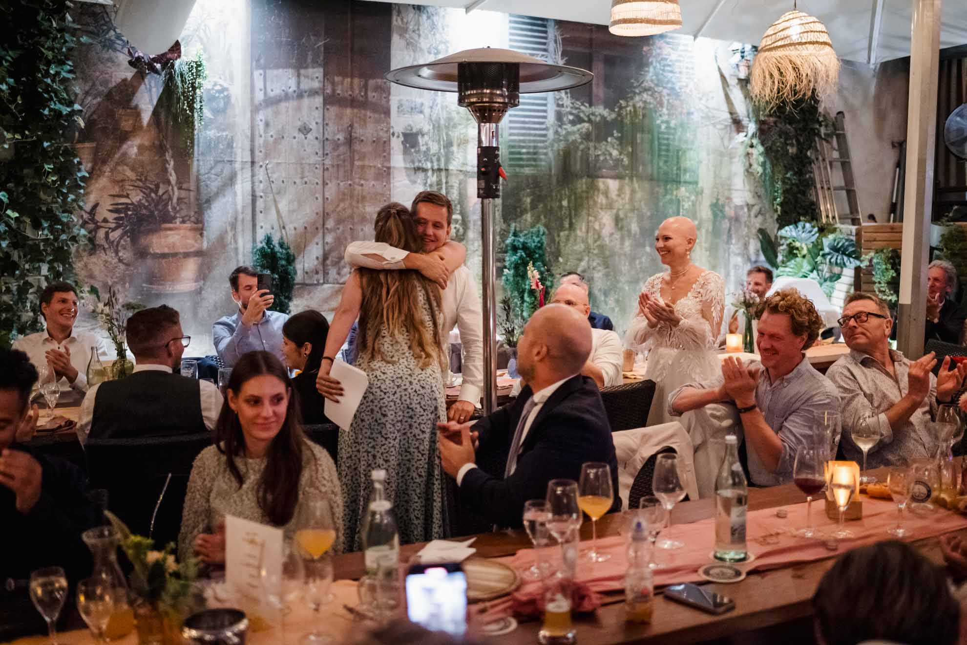 Hochzeit, Brautpaar, Feier, Bamberg, Bolero, Essen