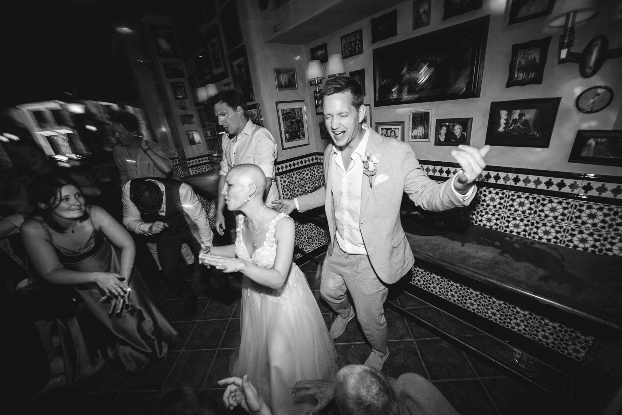 Hochzeit, Brautpaar, Feier, Bamberg, Bolero, Tanzen