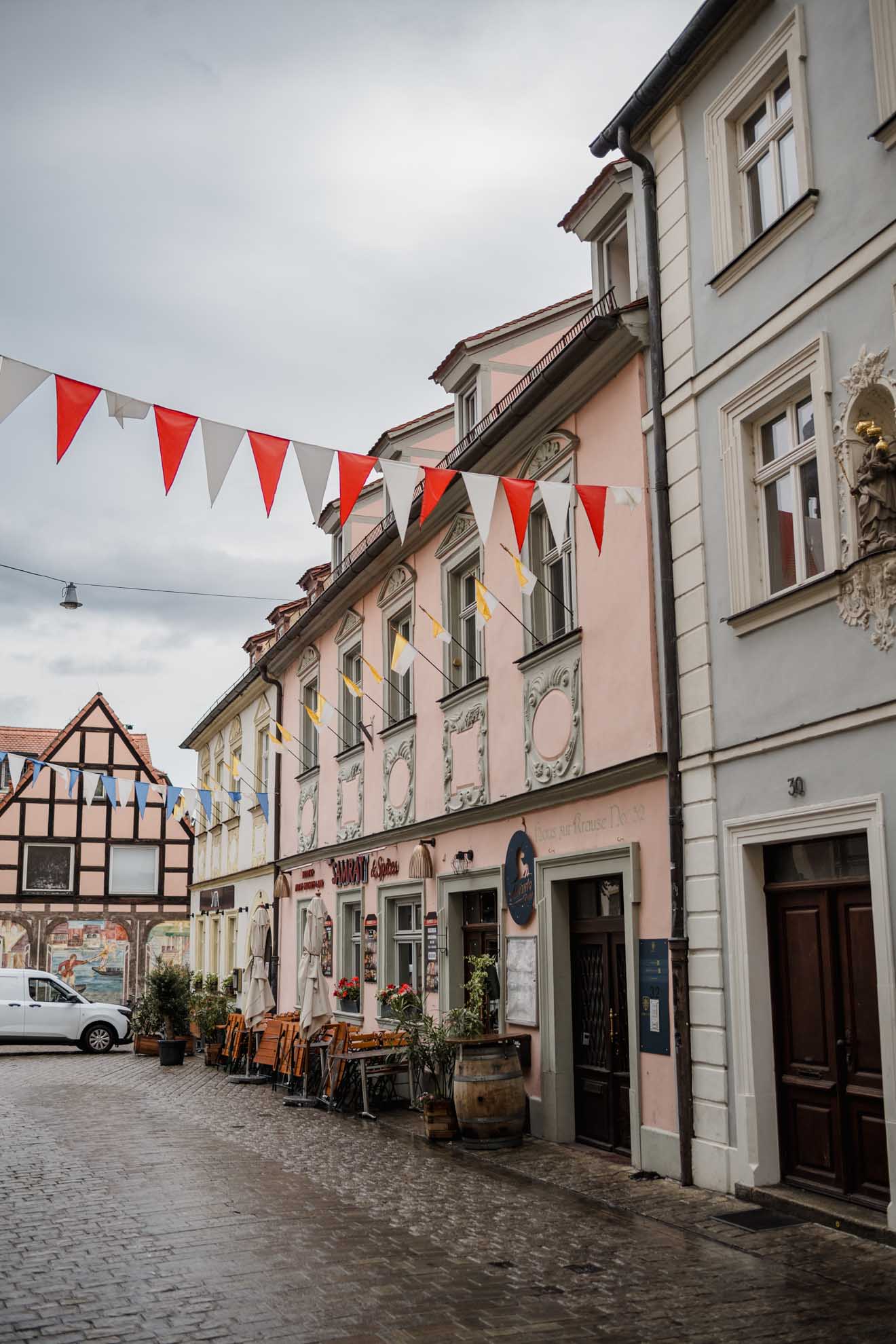 Hochzeit, Bamberg, Arrival, Sandstraße