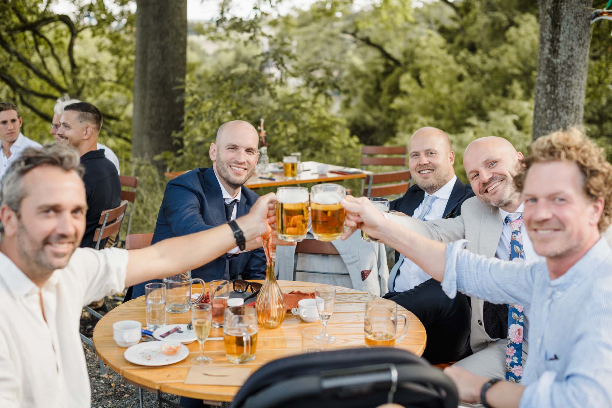 Hochzeit, Bamberg, Feier, Villa Remeis, Gaeste